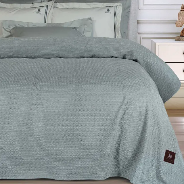 Κουβέρτα King 240x260 Πικέ Essential Greenwich Polo Club 4457 Grey 100% βαμβακερό 2