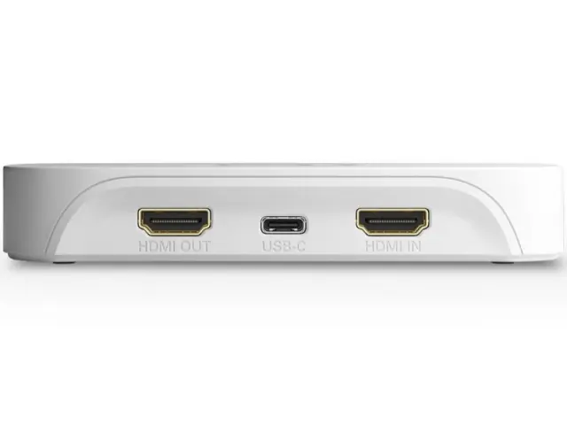 Corsair Elgato Game Capture Neo External Capture Card 4K30 HDR, 1080p60 HDMI <(>&<)> USB-C White – PN: (10GBV9901) 3