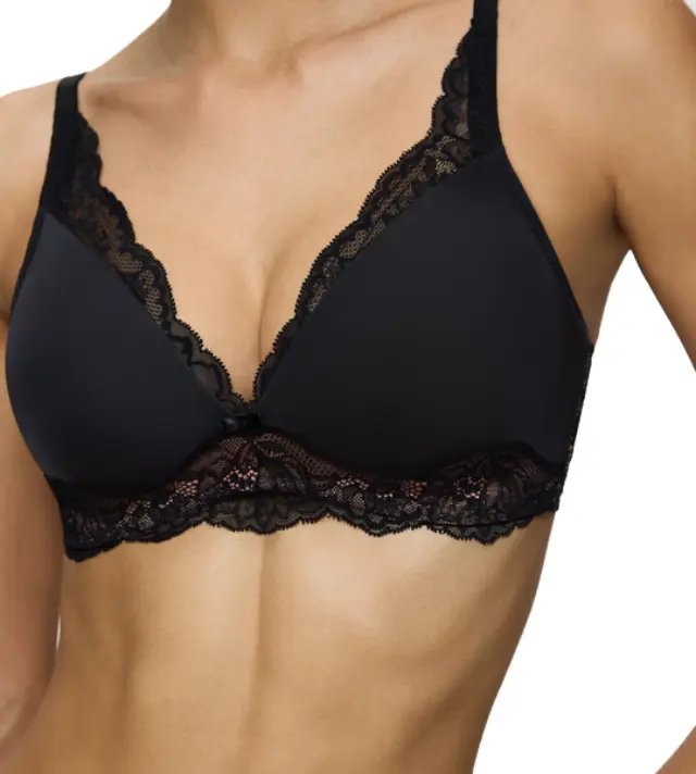 Triumph Γυναικείο Σουτιέν Amourette Charm P, Χρώμα Μαύρο - 75D 2