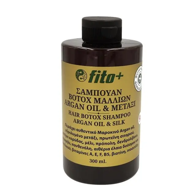 Fito+ Hair Botox Shampoo, Τονωτικό Σαμπουάν Με Argan Oil + Μετάξι, 300ml