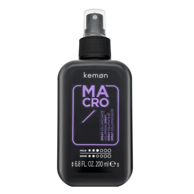 Kemon Macro Volumizing Spray Styling spray for hair volume 200 ml