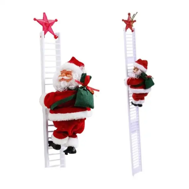 Διακοσμητικός Άγιος Βασίλης με Σκάλα - Decorative Santa Claus with Ladder 117001 2