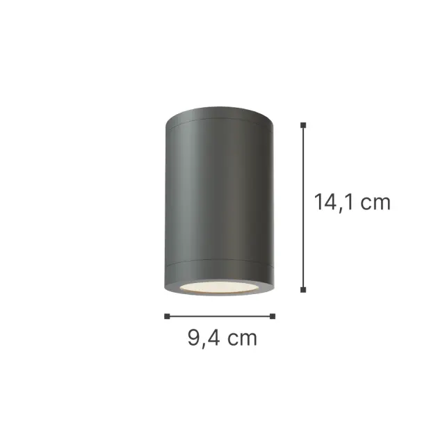 it-Lighting Reindeer 1xGU10 Outdoor Ceiling Down Light White D:14.1cmx9,4cm (80300524) 2