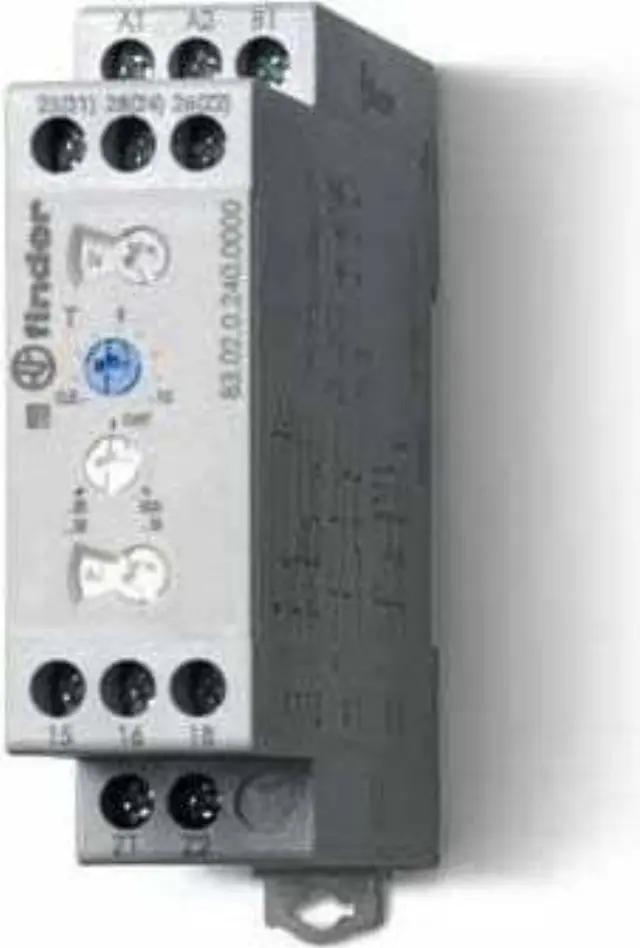 Modular Timer 8-functions/22,5mm.1NO 16A/24...240VUC (83.02.0.240.0000)