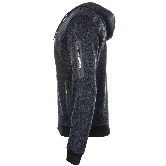 Ζακέτα ελευθέρου χρόνου με κουκούλα Bennon Olympos blue/grey - 2XL 3