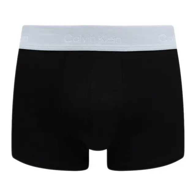 Calvin Klein Ανδρικό Boxer Low Rise Trunk - Τριπλό Πακέτο, Χρώμα Black Bodies W-Poseidon Blue-Plein 3