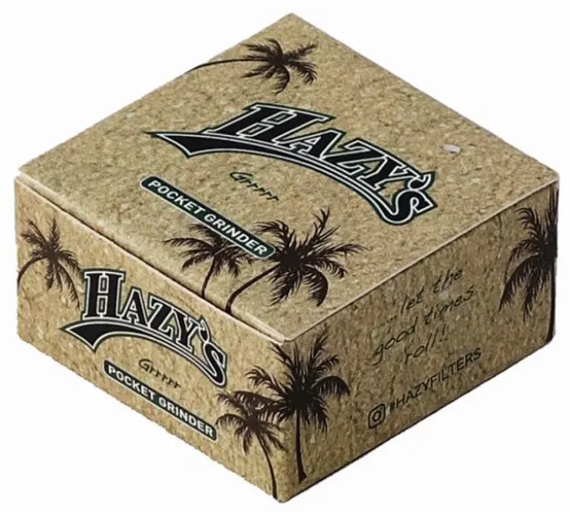 Hazy's Grinder Τρίφτης 48mm Μεταλλικός Σχέδιο Logo - 3 Parts 3