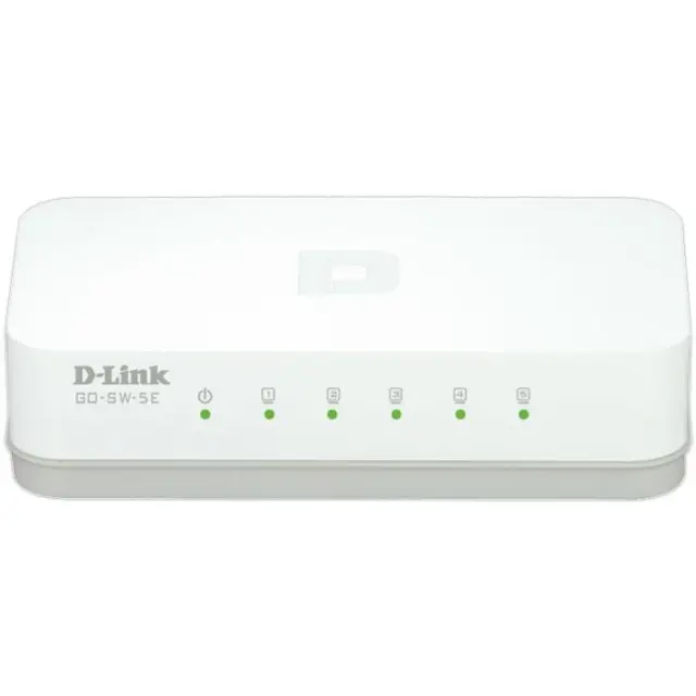 5-Port Fast Ethernet Easy Desktop Switch 10/100.