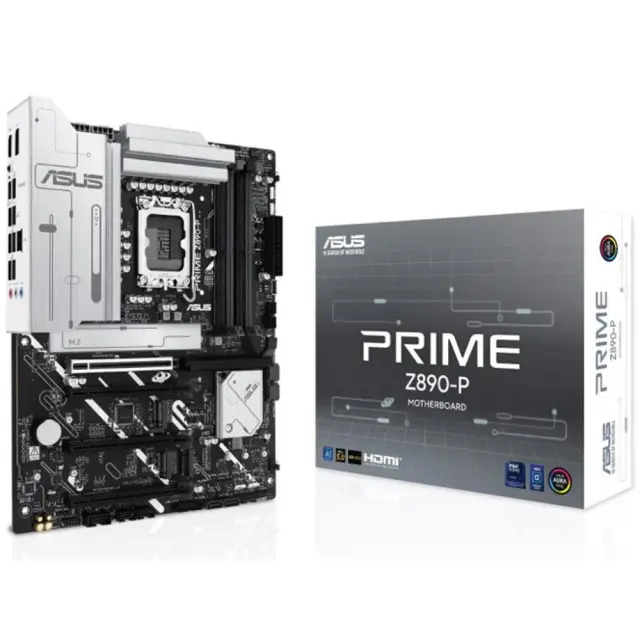 ASUS PRIME Z890-P Intel Z890 LGA 1851 (Socket V1) ATX motherboard (90MB1I50-M0EAY0) (ASU90MB1I50-M0EAY0)