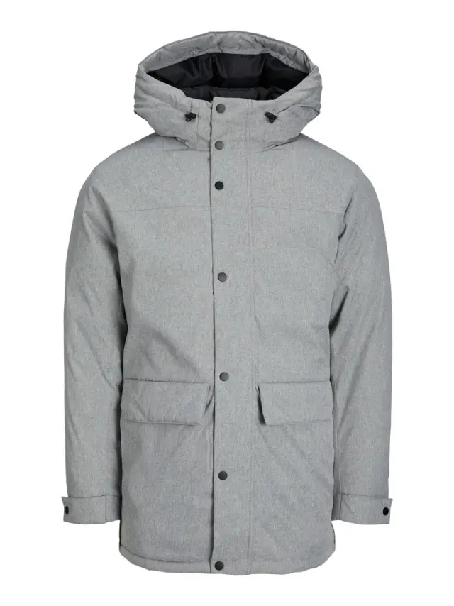 JJCHAMP PARKA JACKET grey melange