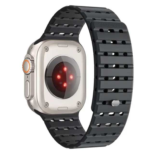 Mobile Origin Magnetic Strap, black - AW Ultra 2/1 (49mm) 9/8/7 (45mm)/6/SE/5/4 (44mm)/3/2/1 (42mm) 3