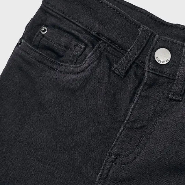 Mini 2 έως 10 ετών Παντελόνι slim fit ανθρακί - 9Ε 3