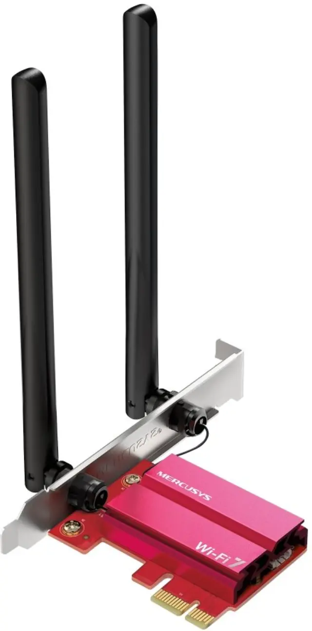 Mercusys BE6500 WiFi 7 Bluetooth 5.4 PCIe Adapter (MA37BE) (MERMA37BE)
