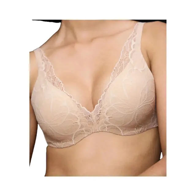 Triumph Γυναικείο Σουτιέν Body Make-Up Illusion Lace WP, Χρώμα Μπεζ 3