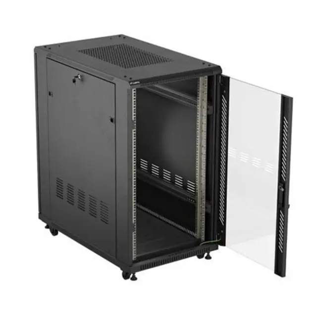 Lanberg Καμπίνα Rack 19" 22U 600X1000 Black (FF01-6022-12B) 3