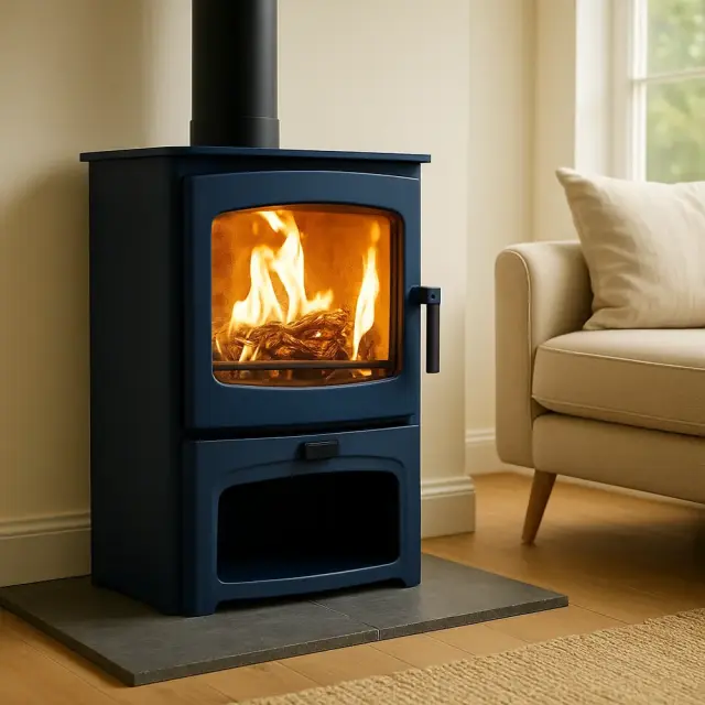 Charnwood Aire 7 Store Stand Blue Σόμπα ξύλου