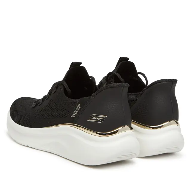 Γυναικεία Ανατομικά Sneakers Skechers 117617/BLK Μαύρα Μαύρο - 41 3