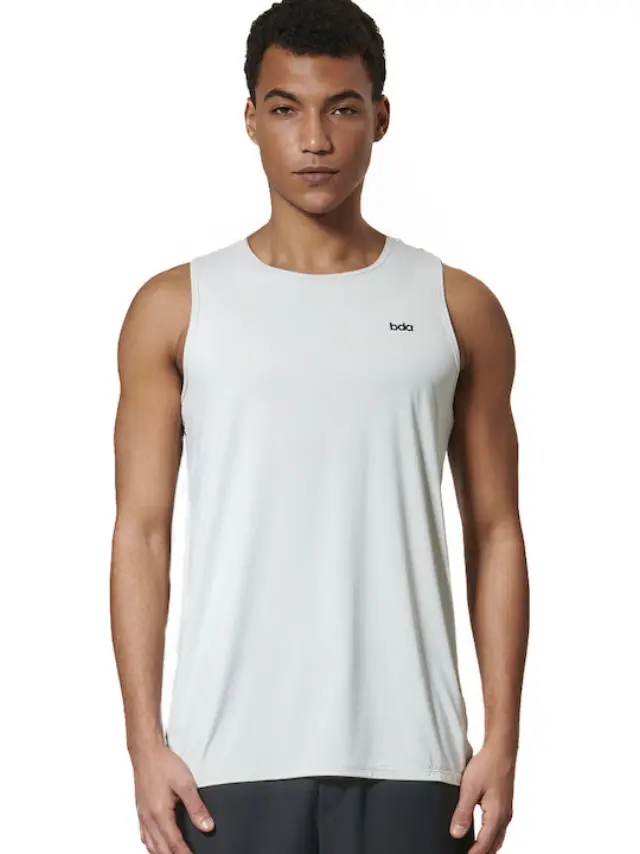 Body Action Lightweight Tank Top - 043609-01-LIGHT GREY - M