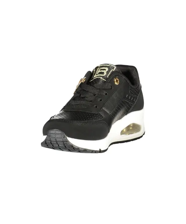 Laura Biagiotti – Γυναικεία Sneakers 9610-BLACK Μαύρο - 40 3