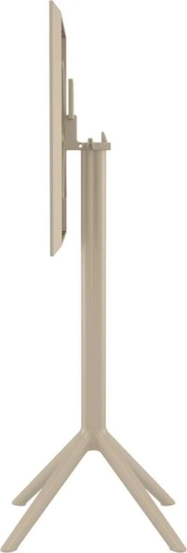 Τραπέζι Bar SKY Dove Grey PP 60x60x108cm 3