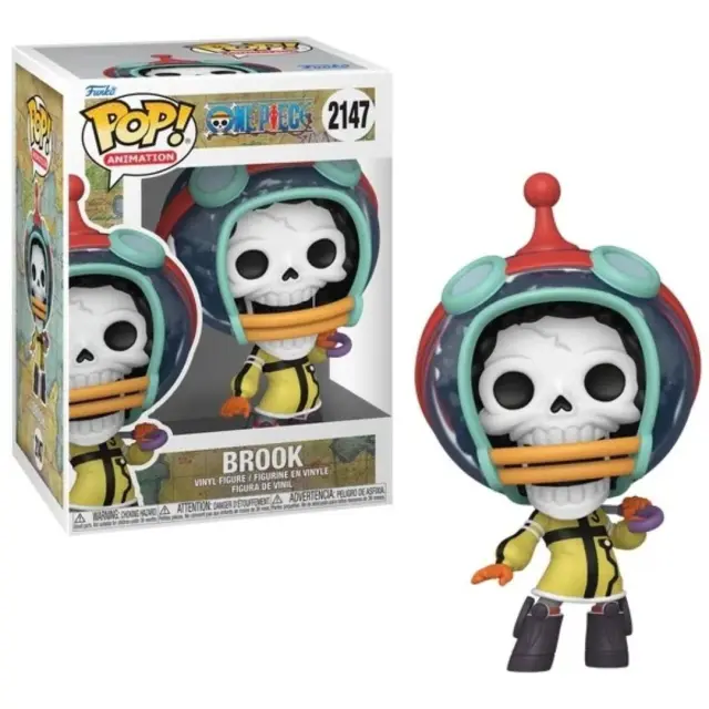Funko Pop! Animation: One Piece - Brook (Egghead Arc) #2147 Vinyl Figure