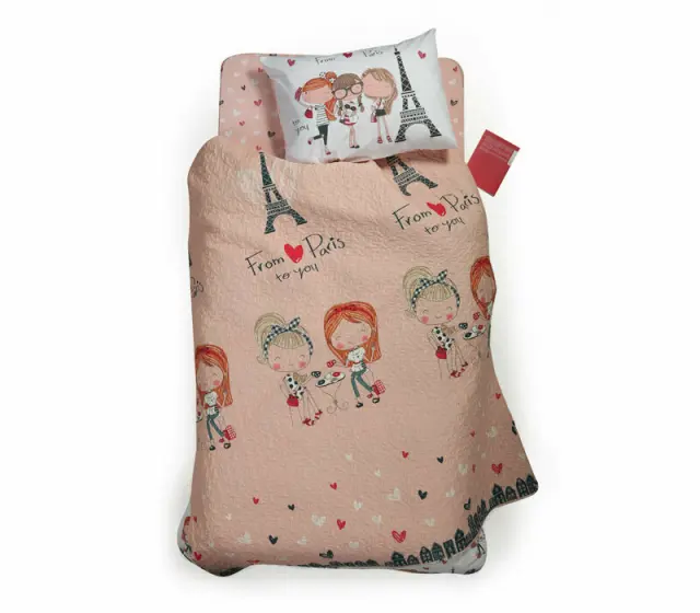 ΚΟΥΒΡ-ΛΙ ΜΙΚΡ-ΠΟΛ FROM PARIS 160X220 - NEF NEF
