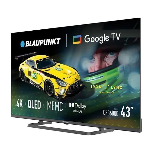 Blaupunkt TV 40" 40QCG6000S QLED FHD 60Hz GoogleTV 2