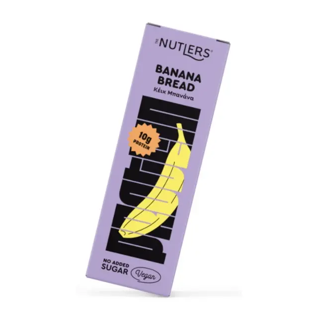 Μπάρα Πρωτεΐνης Banana Bread 50gr - The Nutlers