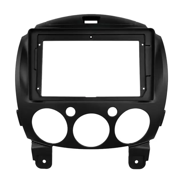 VenCore Πρόσοψη 9" με Καλωδίωση & CANbus Box για Mazda 2 2008-2014 – Μαύρη (3550-0667B)