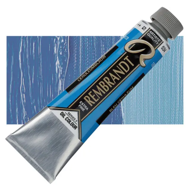 Λάδι Talens Rembrandt - 534 Cerulean Blue - 40ml