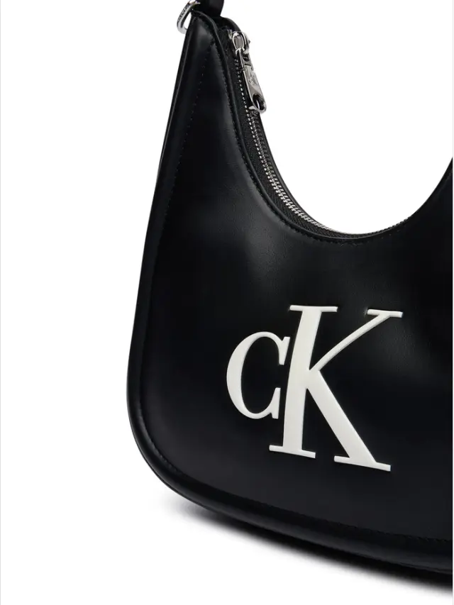 Γυναικεία Τσάντα Χιαστί Calvin Klein LV04F3561G-3L2 Μαύρη Μαύρο - One Size 2