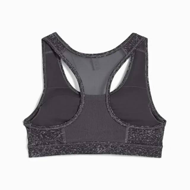 Puma Women's 4Keeps Pebble Print Padded Bra Μαύρο 528151-56 (Puma) 2