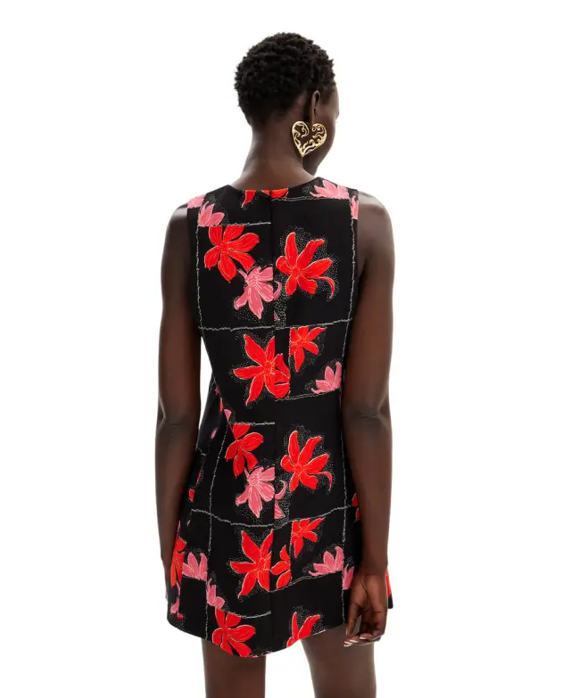 Desigual Mini Φόρεμα Μαύρο 24SWVW01-2000 2