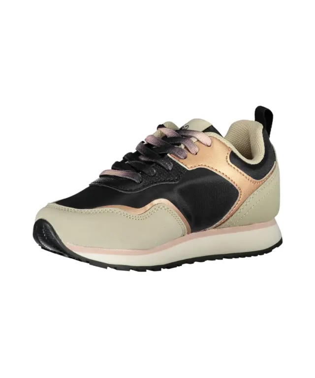 U.S. Polo Assn. - Παιδικά Sneakers Nobik NOBIK010KCNH3-BLK-BEI Μαύρο/Μπεζ 3