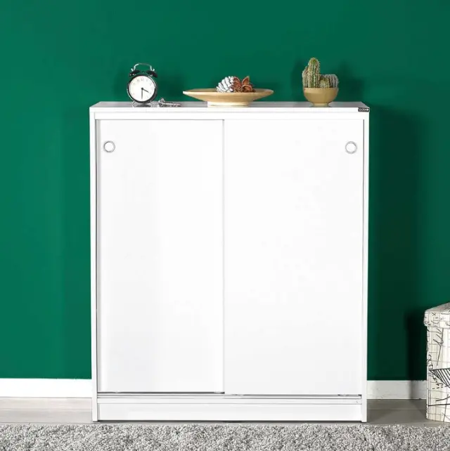 Παπουτσοθήκη ADR-322-BB Antre Λευκή 91x105x37cm 2
