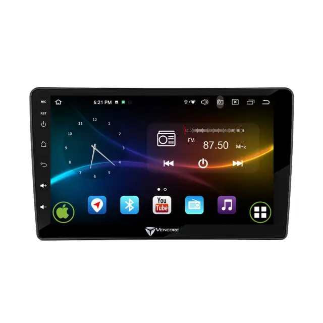 VenCore Οθόνη Multimedia Android 15 9" 9109A MTK6762 Octa-Core 2GB/32GB IPS με Πρόσοψη, CarPlay, Android Auto και Υποστήριξη Κάμερας Οπισθοπορείας AHD για Opel Zafira B 2005-2013 – Μαύρη (3236-10007-0798B3) 2