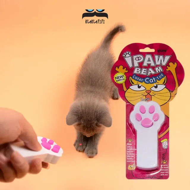 Εκπαιδευτικό παιχνίδι γάτας Laser- Paw Beam ΛΕΥΚΟ