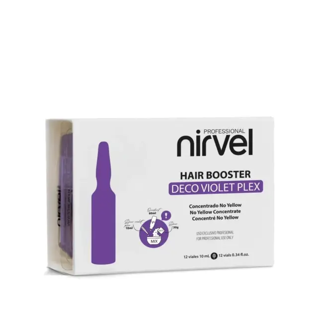 Nirvel Deco Violet Plex Αμπούλα Κατά της Κιτρινίλας 10ml