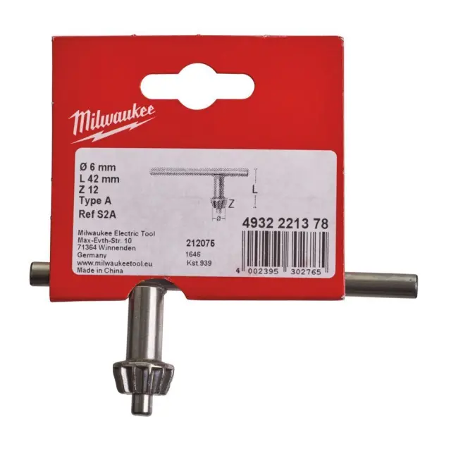 Milwaukee 4932221378 - Κλειδι Τσοκ 1/2' Χ20 13mm