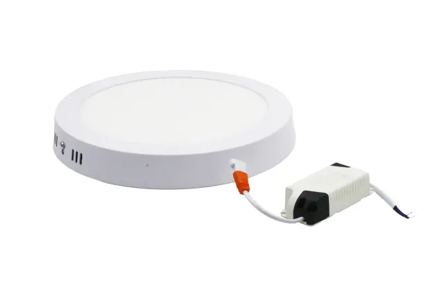 LED ΦΩΤΙΣΤΙΚΟ ΟΡΟΦΗΣ ΑΛΟΥΜΙΝΙΟΥ ΣΤΡΟΓΓΥΛΟ 18W 6300K ΛΕΥΚΟ