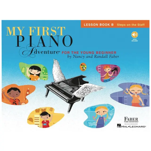 Faber - My First Piano Adventure Lesson Book B B/AUD