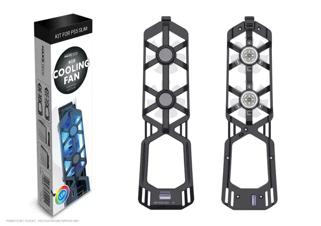 Maxx Tech PS5 Slim RGB Fan - PlayStation 5