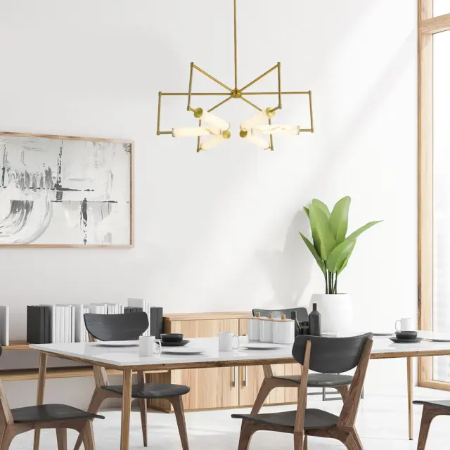 ΚΡΕΜΑΣΤΟ ΦΩΤΙΣΤΙΚΟ LED ACA ABYSS MP2401096 ΛΕΥΚΟ-ΧΡΥΣΟ 60W 3000K / MP2401096 2