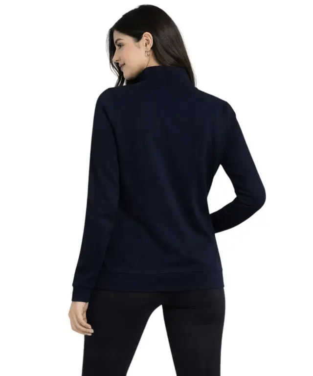 Freddy - Γυναικεία Ζακέτα Φούτερ Zip Turtleneck F25WCRS4-B109 Μπλε 2