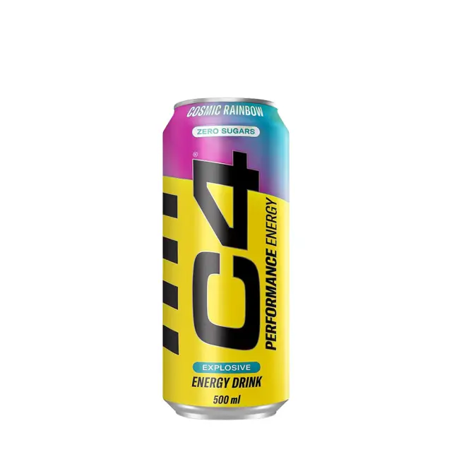 Cellucor C4 Explosive Energy Drink Cosmic Rainbow, 500 ml