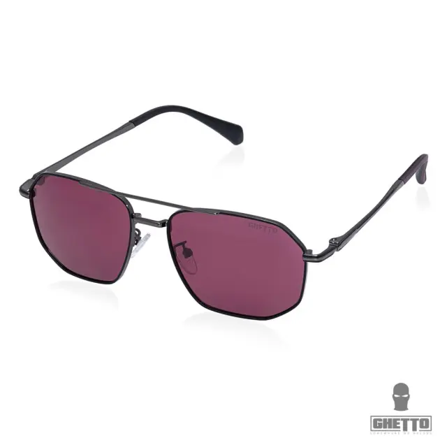 Ghetto Luxury Vintage Men’s Sunglasses Gold Frame Red