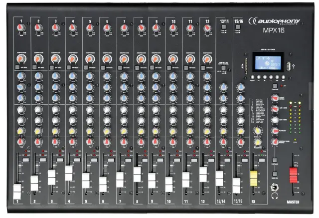 AUDIOPHONY MPX16 ΚΟΝΣΟΛΑ ΗΧΟΥ