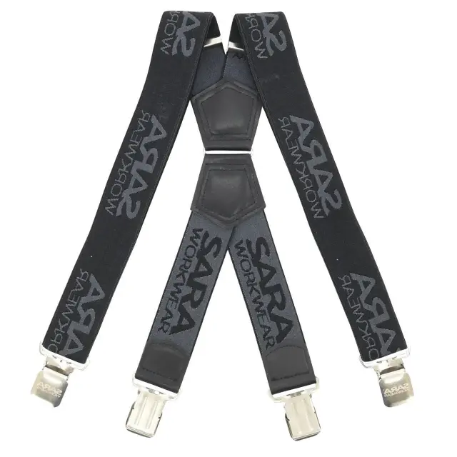 Ελαστικές Τιράντες Εργασίας Sara Workwear black/dark grey - One Size 2