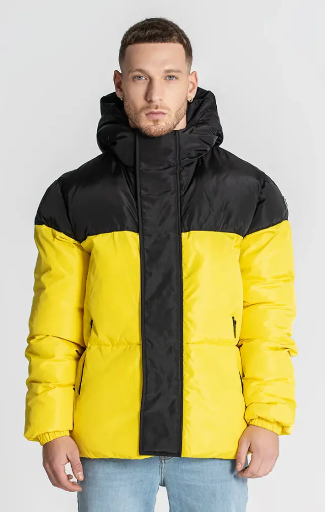 Gianni Kavanagh Ανδρικό SAUCE Puffer Μπουφάν Πολυεστερικό Regular-Fit – Yellow - M