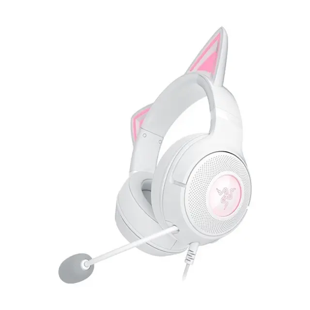 Razer Gaming Headset Kraken Kitty V2 White White (RZ04-04730600-R3M1) 3